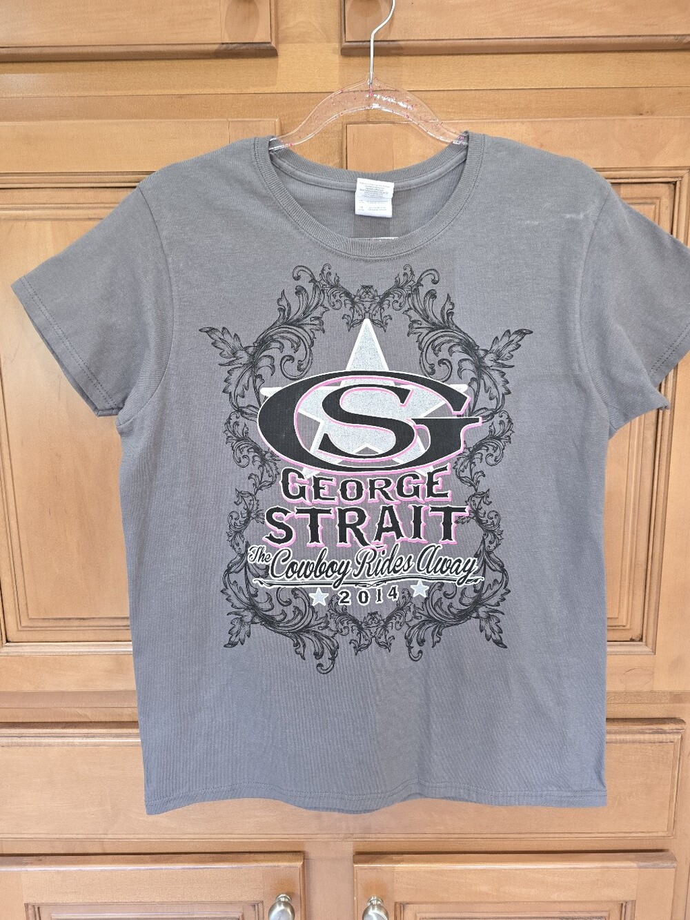 Womens' George Strait - The Cowboy Rides Away 2014 Tour T-shirt